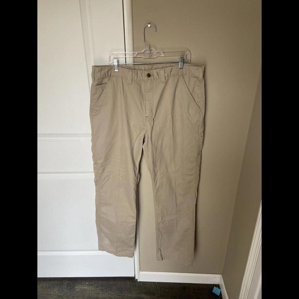 Men’s Carhartt Carpenter Pants Beige 40/32